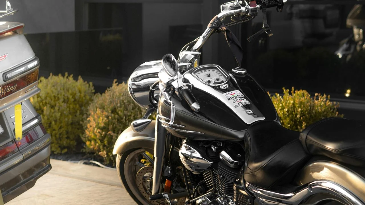 how to use a helmet lock on a motorcycle