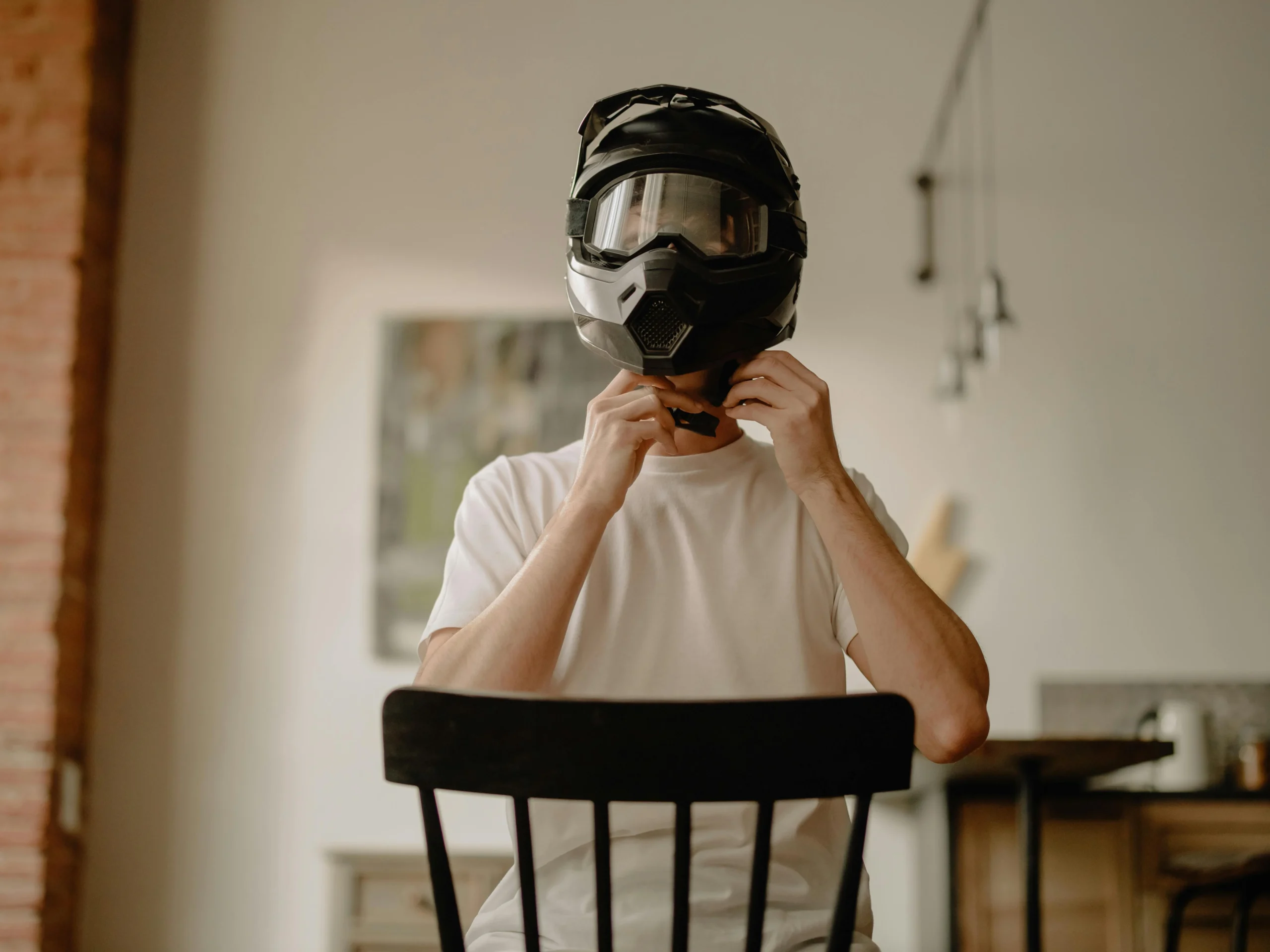 how tight should a motorcycle helmet be