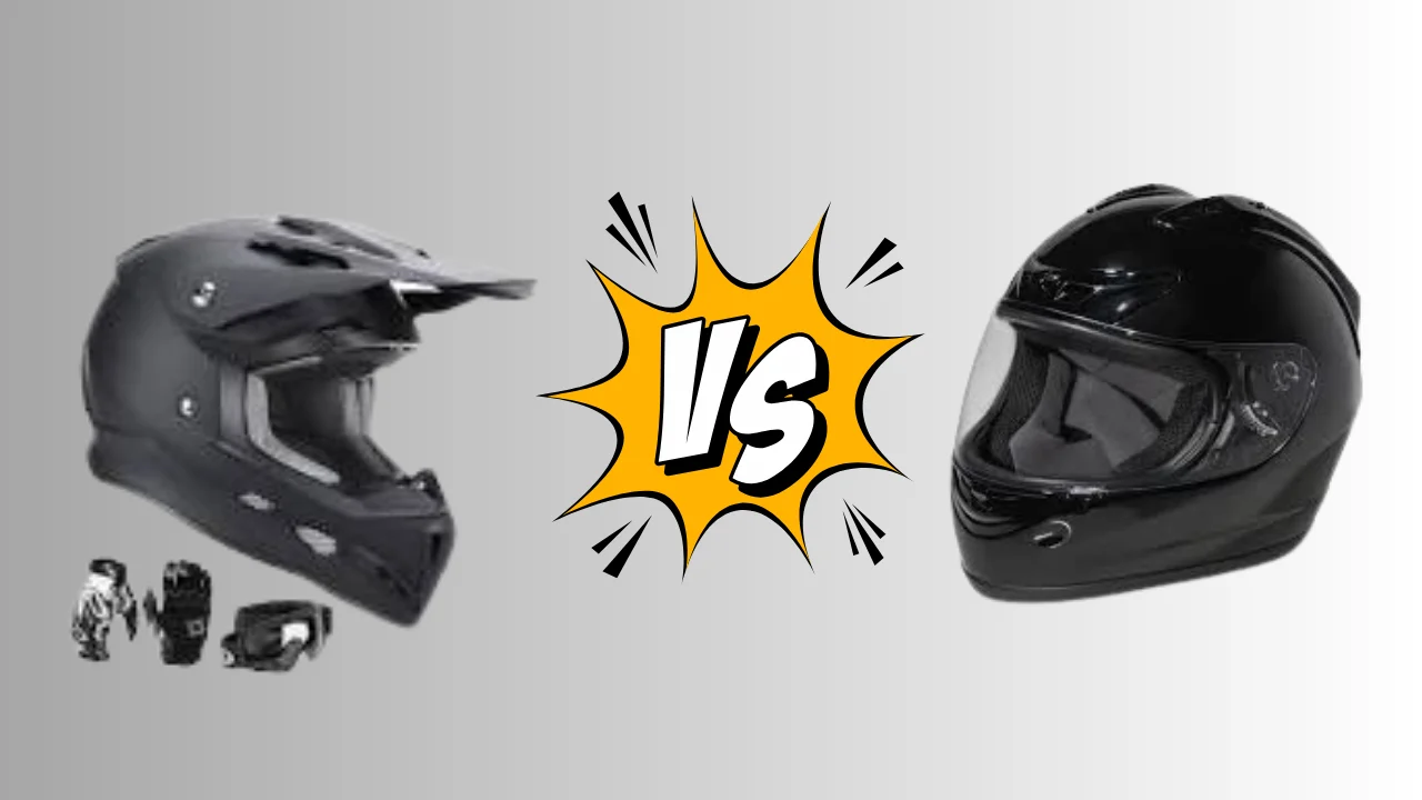 Dirt Bike Helmet vs Motorcycle Helmet