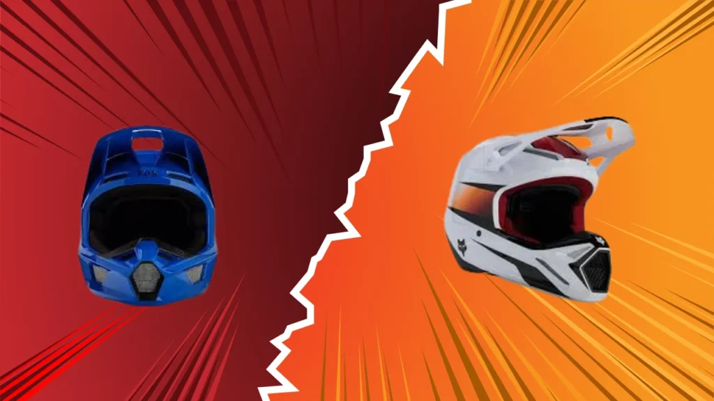 Fox V Core Helmet vs V1 Helmet Comparative Analysis