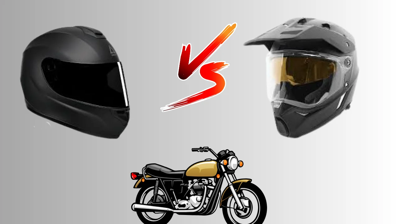Motorcycle Helmet vs Snowmobile Helmet