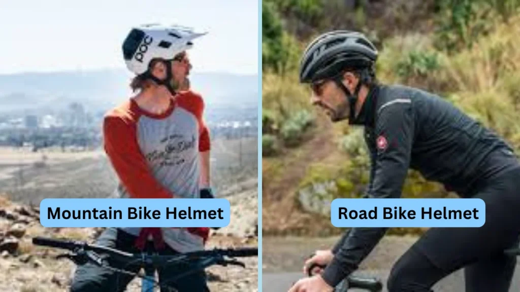 Mountain Bike Helmet vs Road Bike Helmet| 5 Main Differences 2 Mountain Bike Helmet vs Road Bike Helmet Weight and Aerodynamics