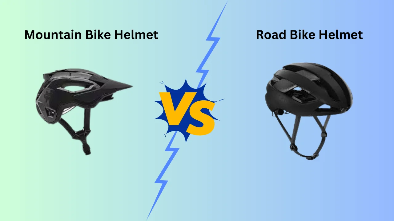 Mountain Bike Helmet vs Road Bike Helmet