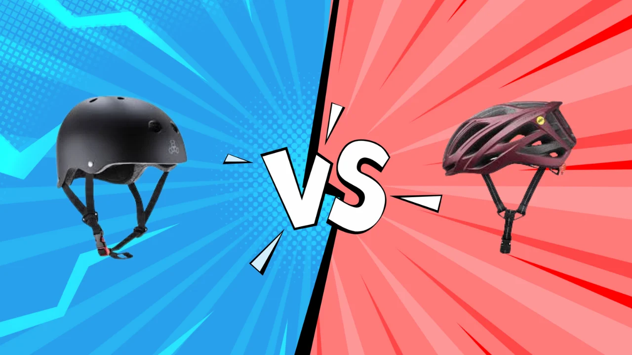 Skate vs Bike Helmet