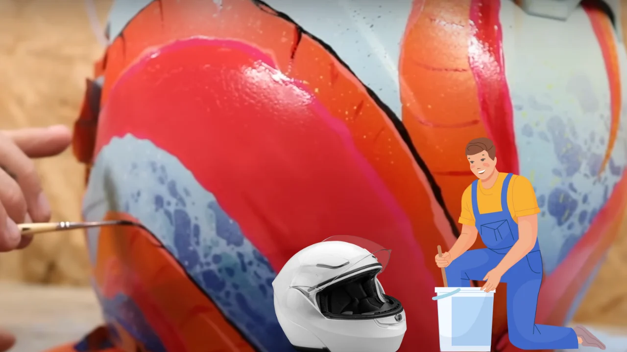 How to Paint a Motorcycle Helmet with Spray Paint