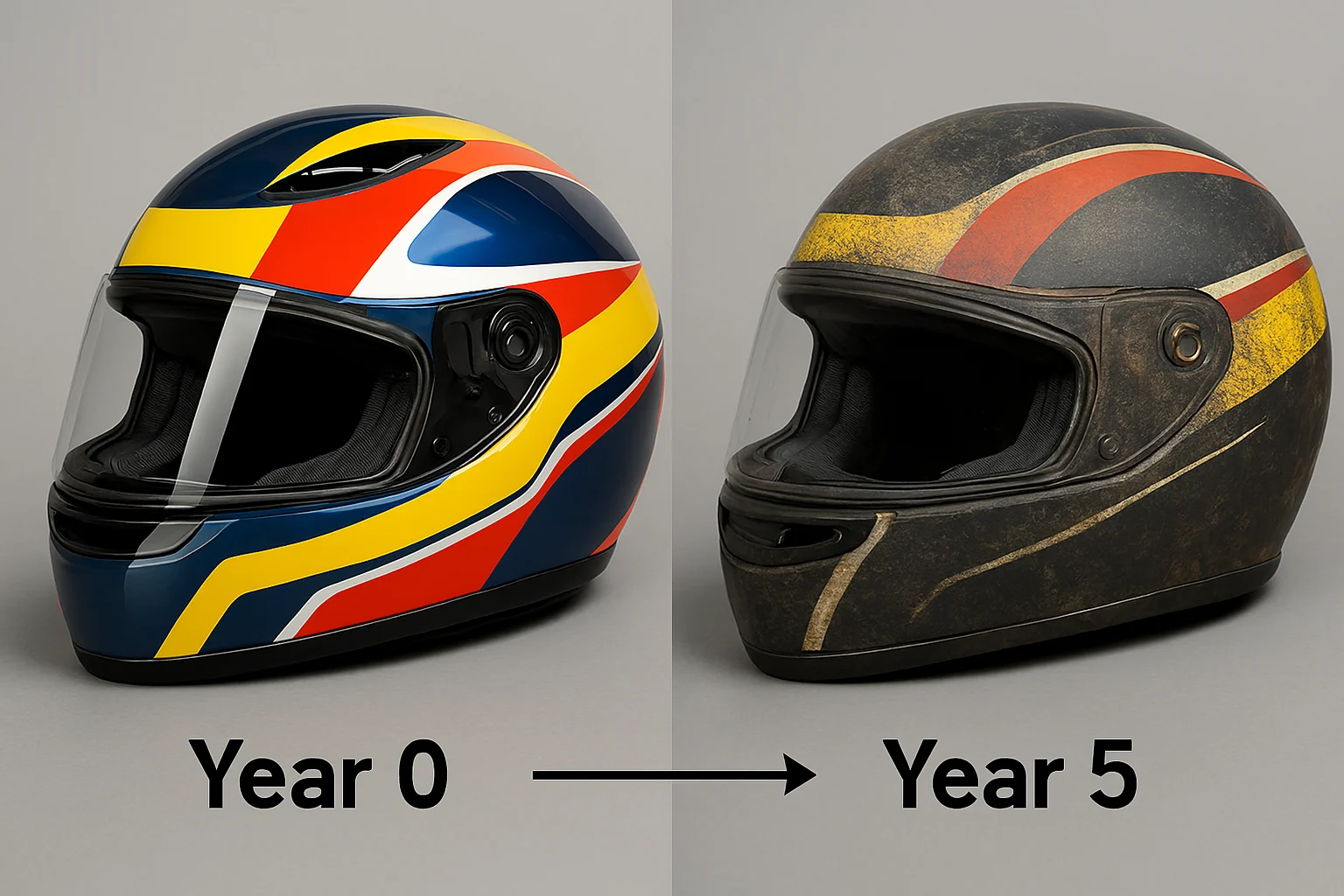 How Long Are Motorcycle Helmets Good For You