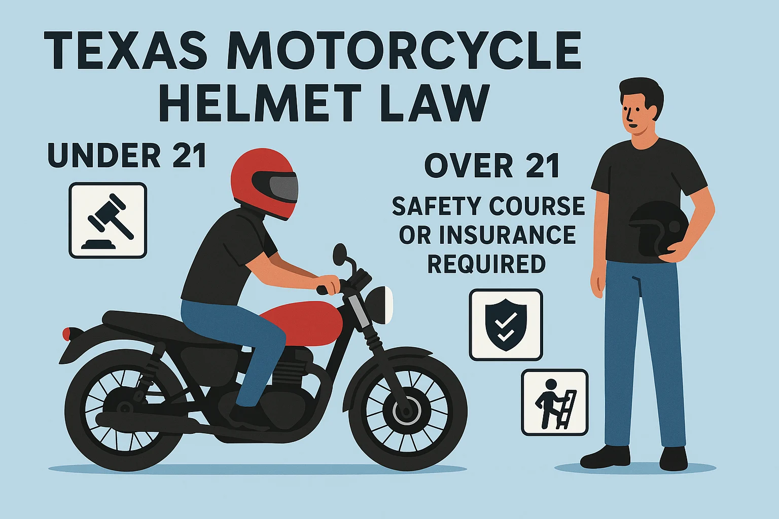 Are Motorcycle Helmets Required in Texas? Biker’s Take